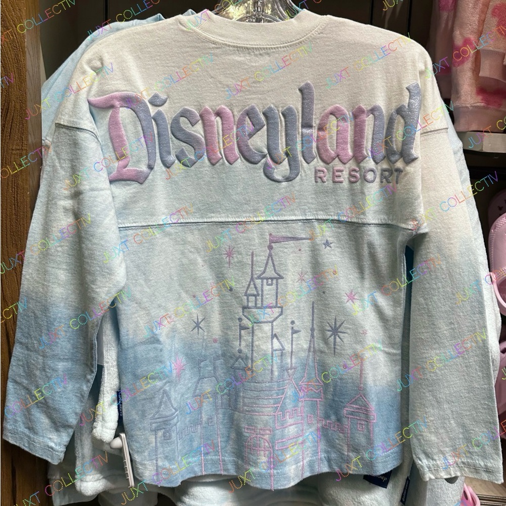 Disney Parks Disneyland Castle Tie Dye Youth Kids Spirit Jersey